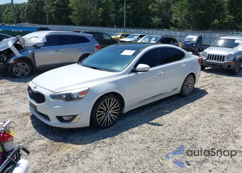 2014 Kia Cadenza Premium from USA, damaged, VIN KNALN4D75E5120249